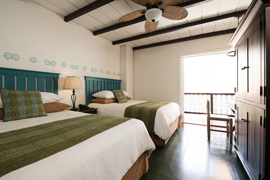 Junior Suite con dos camas matrimoniales