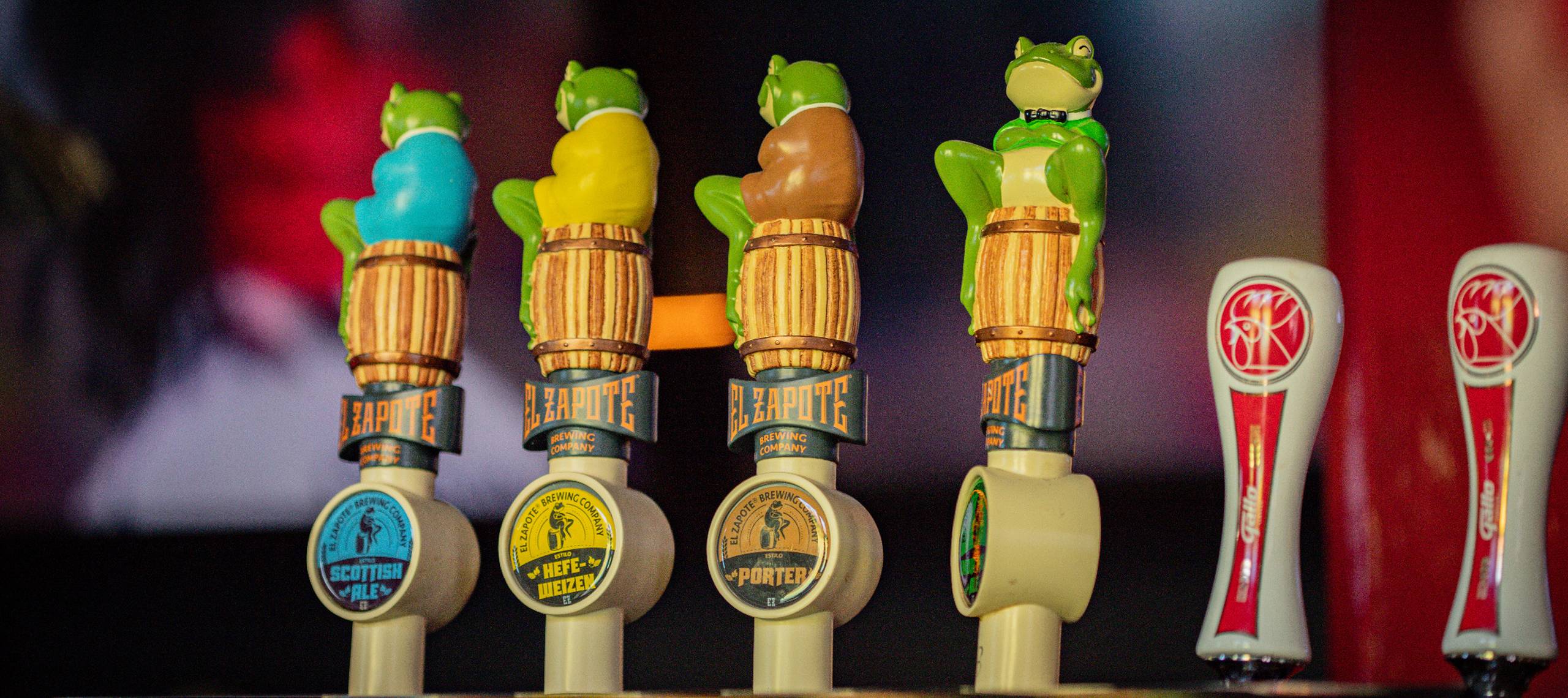 Cervezas y bebidas de Pitz Sports Bar